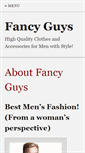 Mobile Screenshot of fancyguys.com